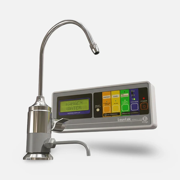 SD501U, Under the Counter Kangen Water machine available in the USA, under-counter alkaline water ionizer for discreet installation