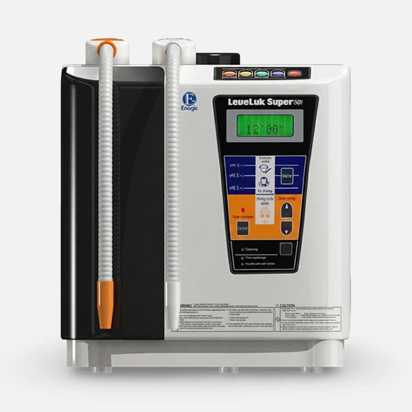 Super 501 Kangen Water machine available in the USA, high-capacity commercial alkaline water ionizer for business use