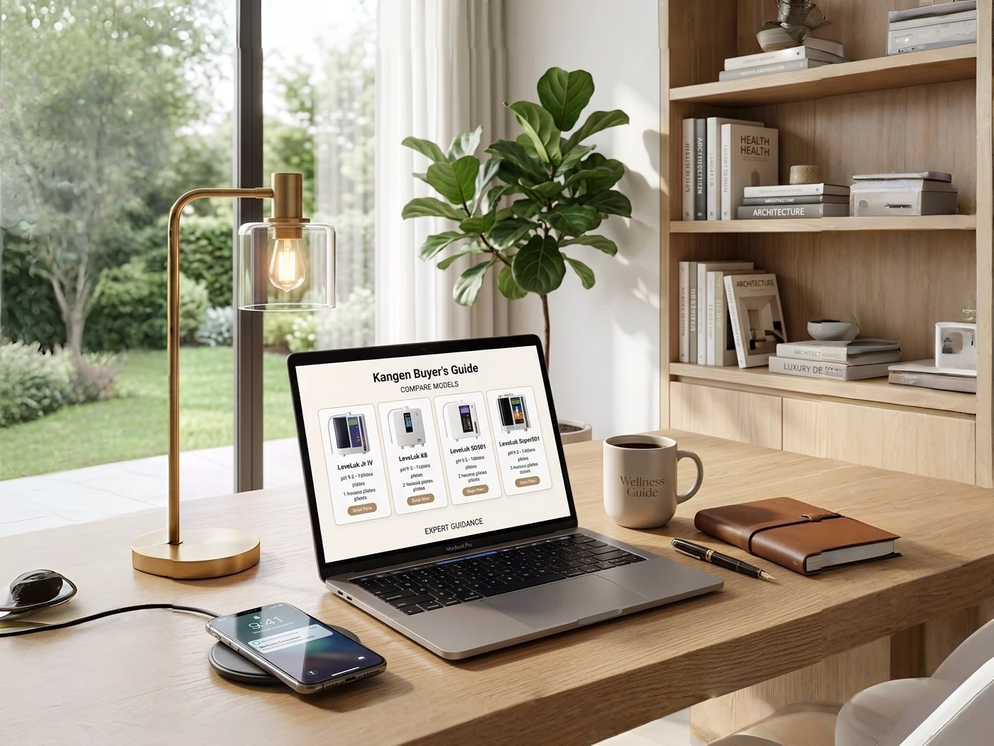 Online product guidance and educational support for Kangen Water machine buyers in the United States