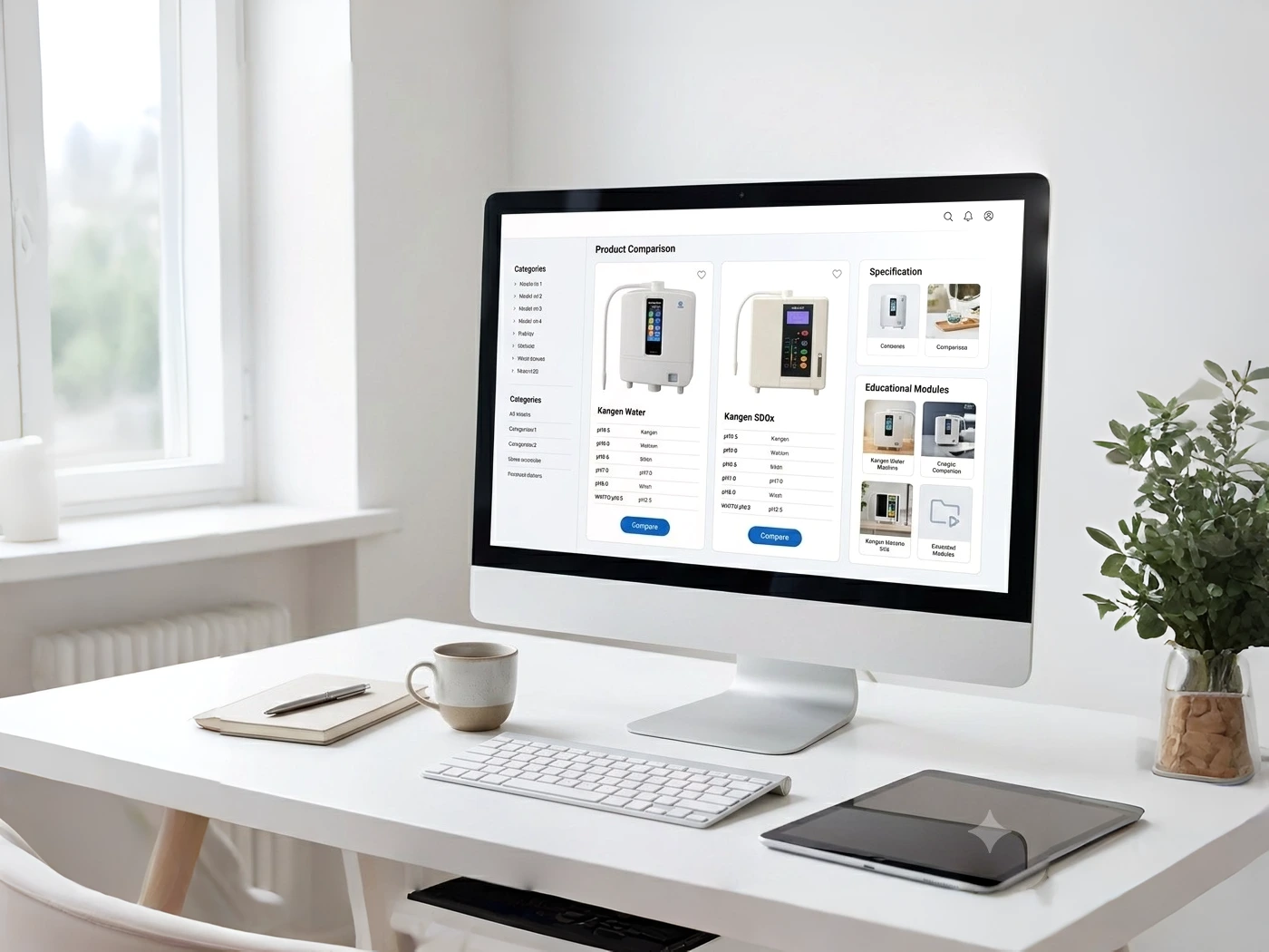 Comparing Kangen Water machine models before placing an order