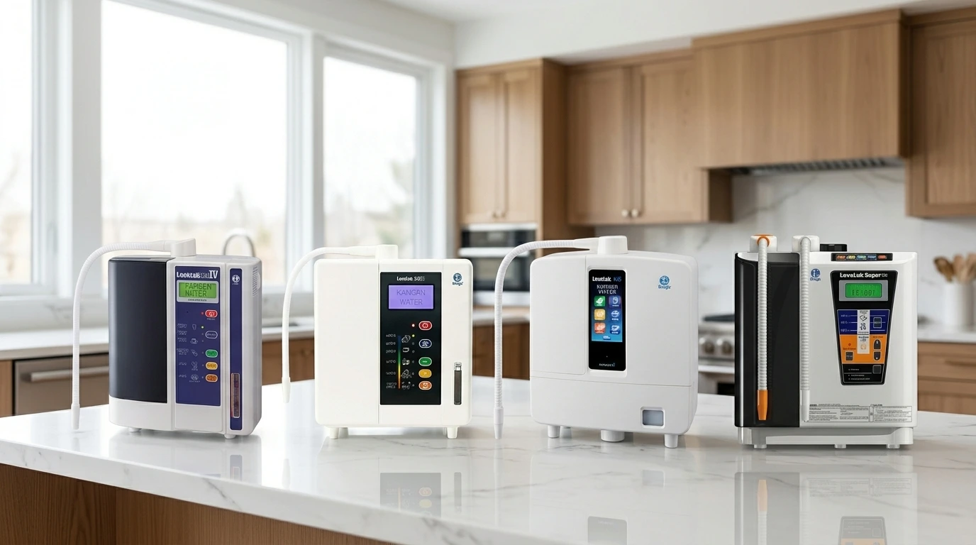 Complete lineup of Kangen Water Machines available in the USA