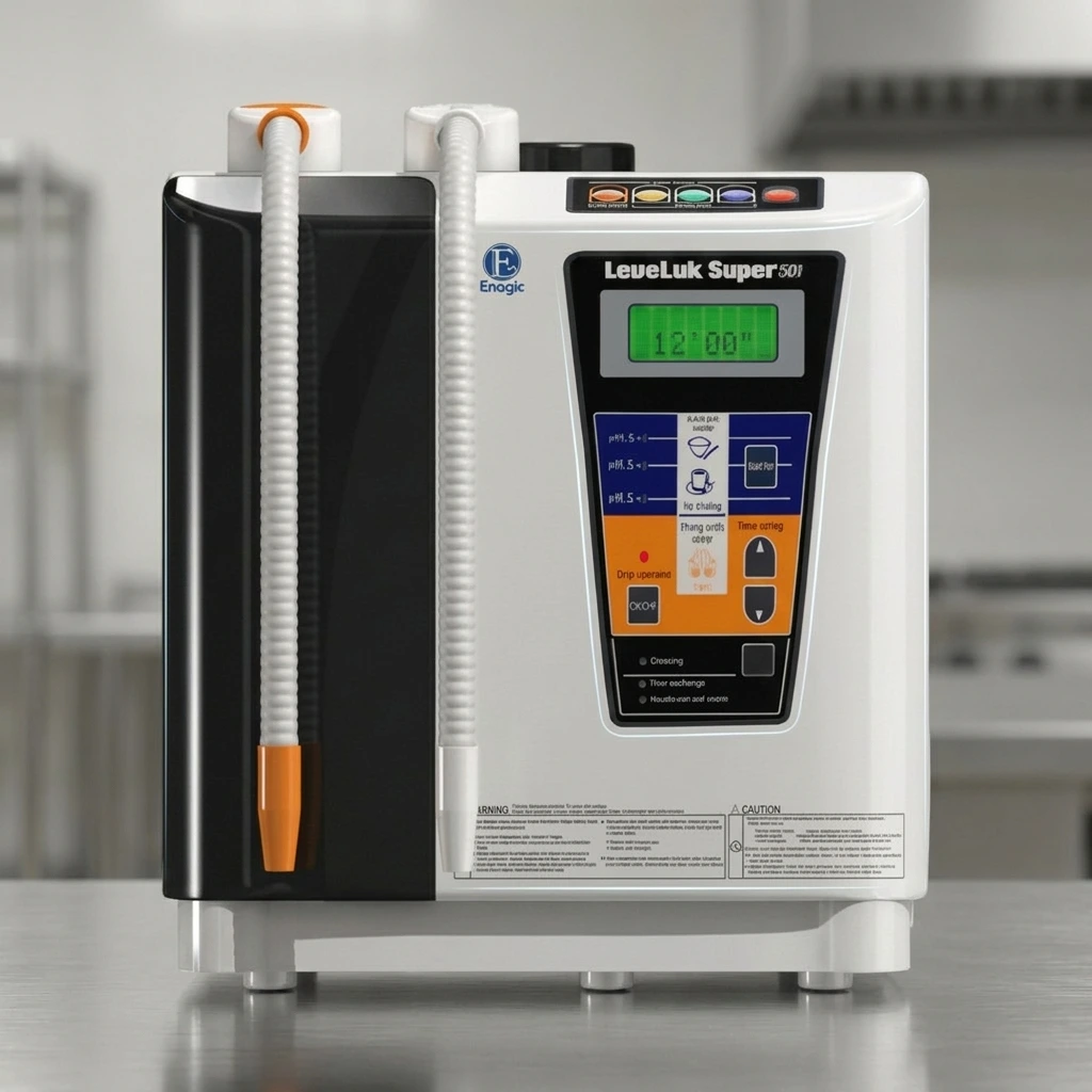LeveLuk Super501 commercial water ionizer highlighting its high-output and durable build quality