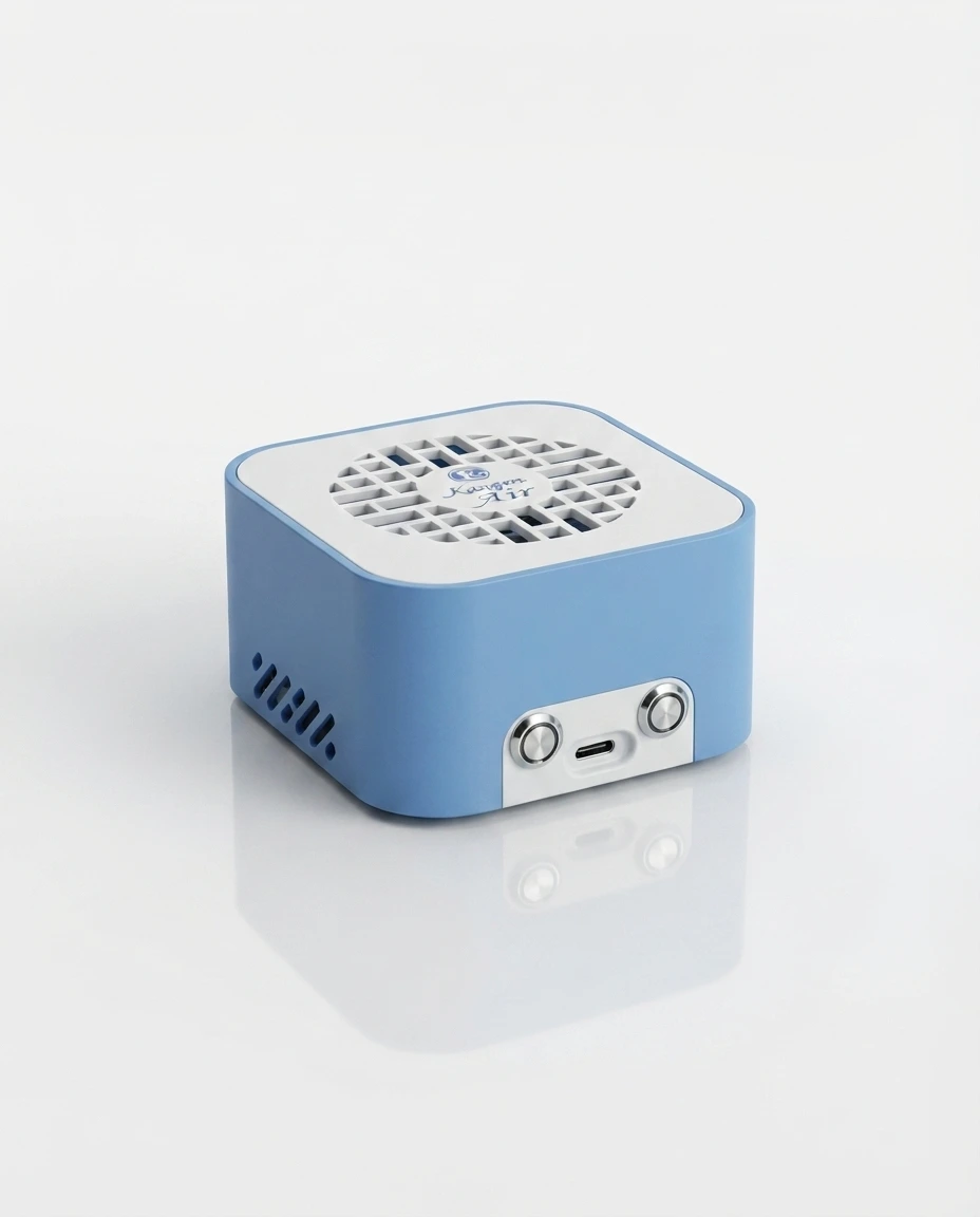 Close-up of Kangen AIR air purifier by Enagic