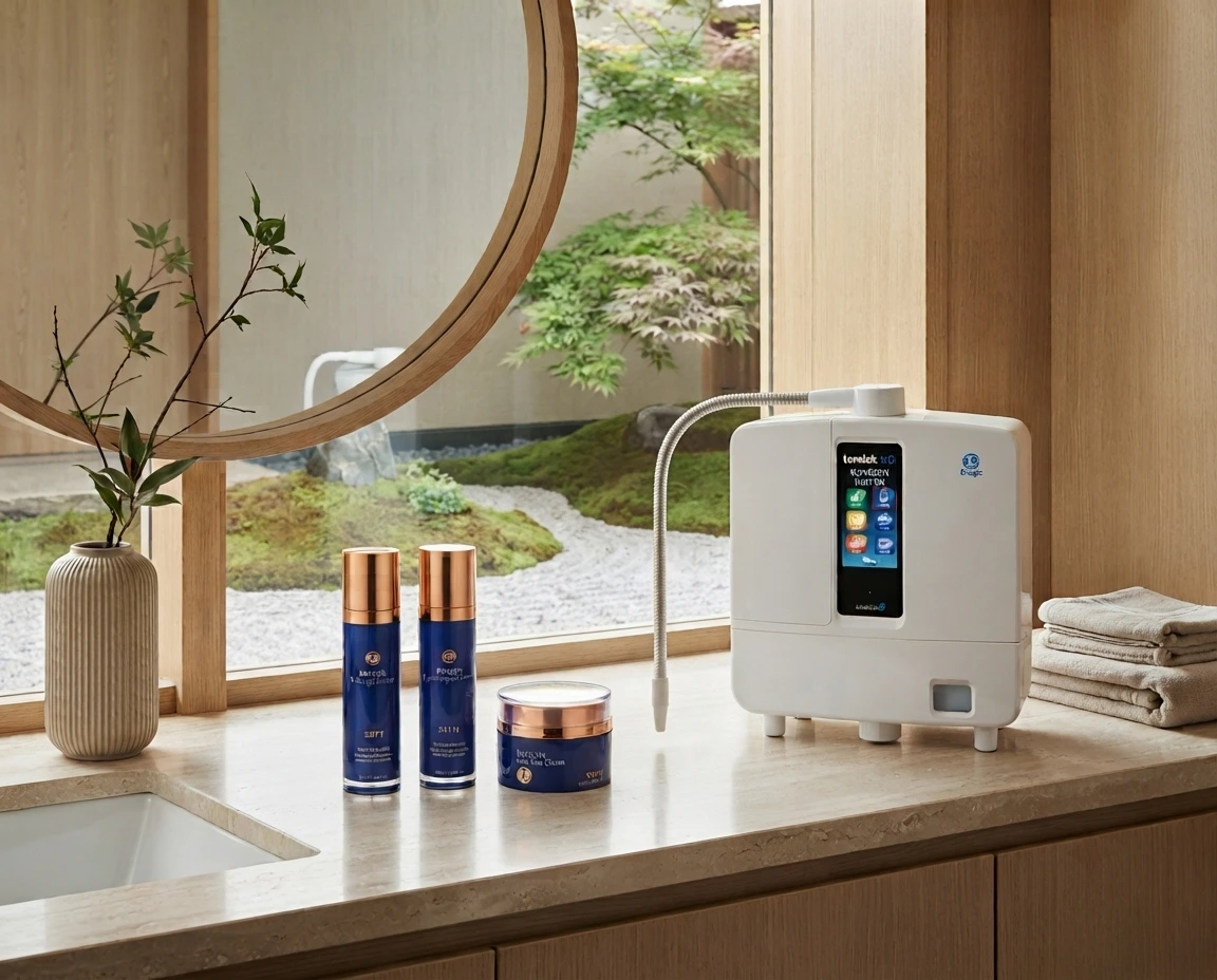 Kangen Beauté alongside Kangen Water wellness lifestyle