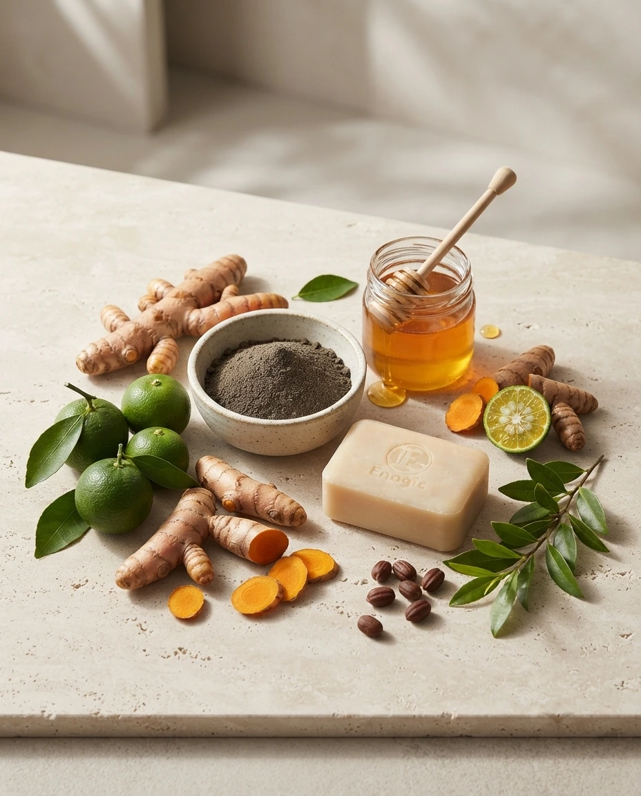 Journey of Kangen UKON Soap from natural ingredients to handcrafted soap