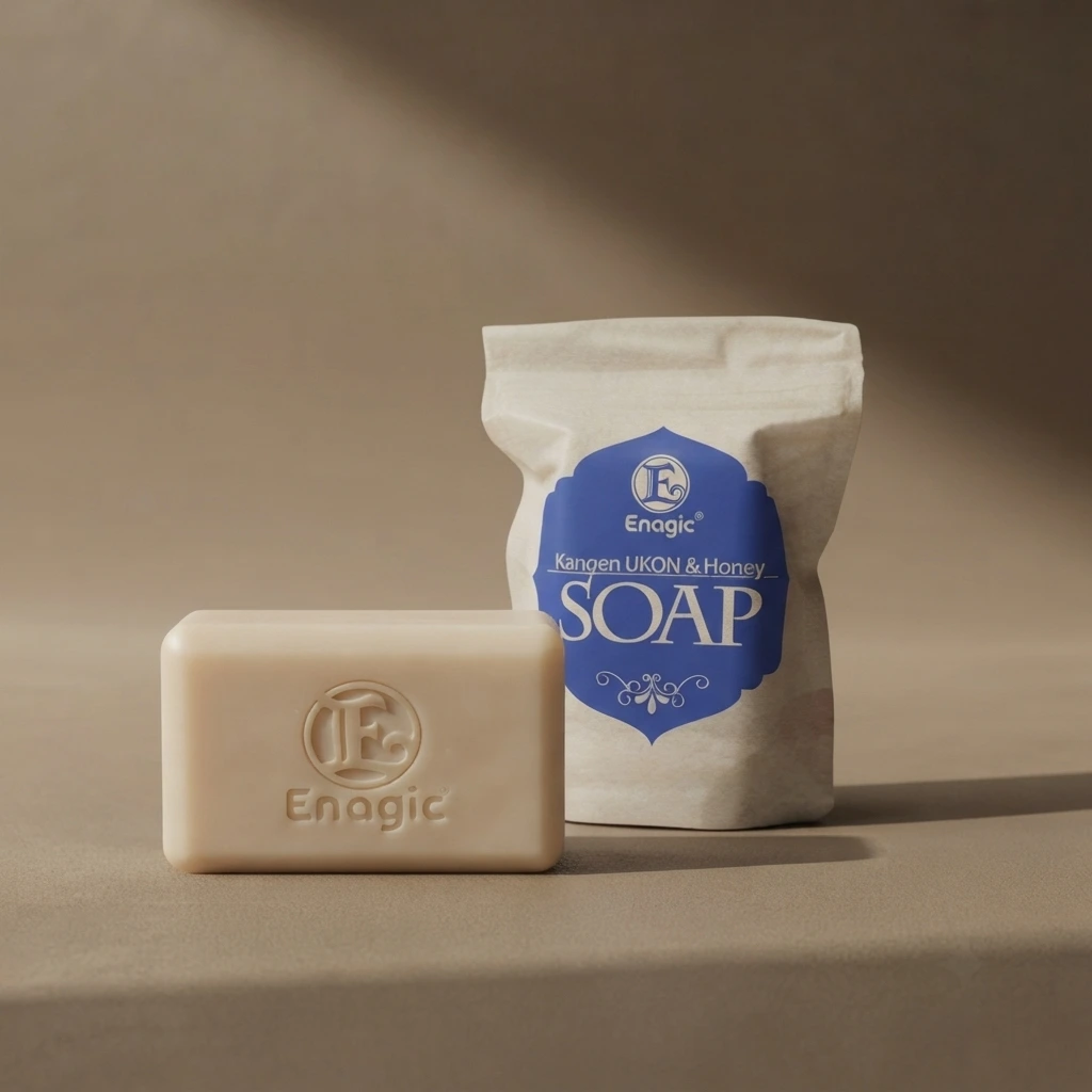 Kangen UKON Soap bar and retail packaging