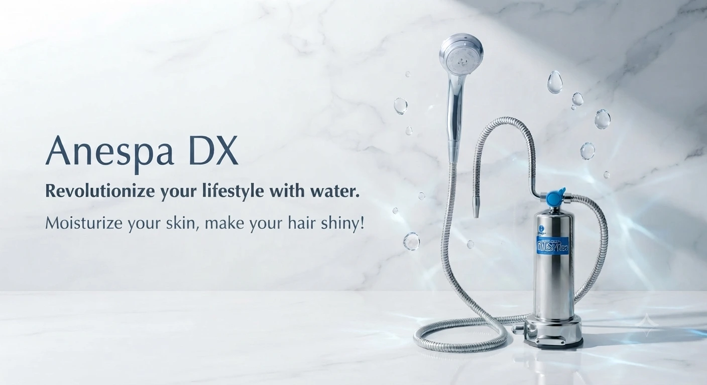 ANESPA DX premium home mineral spa system for everyday bathing
